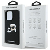 KARL LAGERFELD ETUI DO IPHONE 16 PRO MAX 6.9 HARDCASE SILICONE DOUBLE HEADS