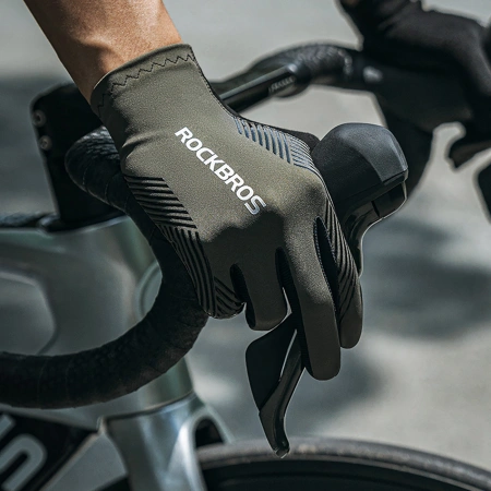 ROCKBROS RĘKAWICZKI ROWEROWE WIOSNA LATO JESIEŃ PEŁNE DO ROWERU ROZMIAR