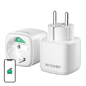 BLITZWOLF INTELIGENTNE GNIAZDKO BW-SHP15 DO ZIGBEE 3680W MONITORING