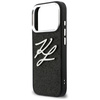 Etui Karl Lagerfeld IML Glitter KL       Diamond Logo do iPhone 17 Pro czarny