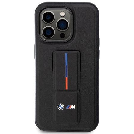 Etui BMW Grip Hot Stamp BMHCP14X22GSLK na iPhone 14 Pro Max - czarne