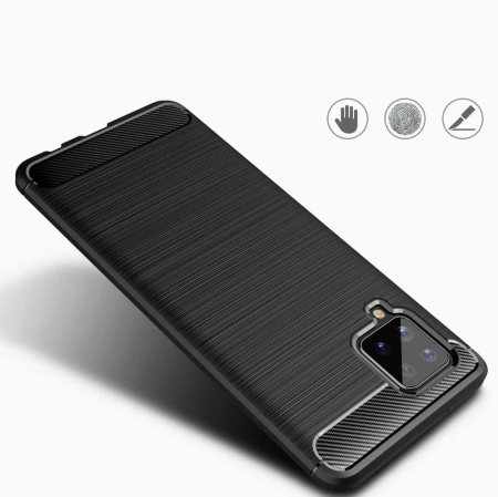 HURTEL ETUI CARBON CASE DO SAMSUNG GALAXY A42 5G WYSOKIEJ JAKOŚCI POKROWIEC