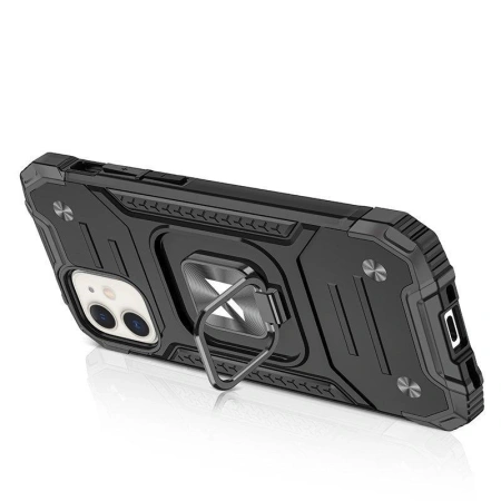 WOZINSKY POKROWIEC RING ARMOR DO IPHONE 14 PLUS PANCERNY MAGNETYCZNY UCHWYT