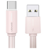 USAMS KABEL USB-C 3A YU SERIES DO TELEFONÓW 1M USB-A PRZEWÓD FAST CHARGING