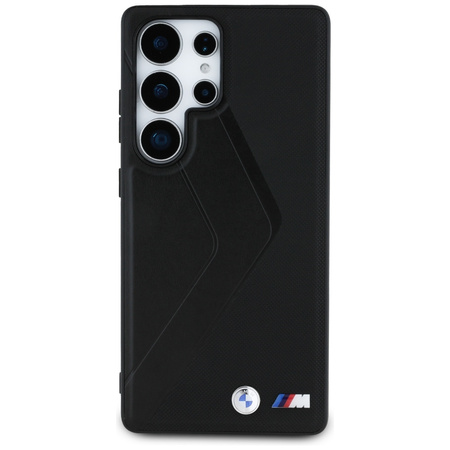 BMW ETUI LEATHER OVERSIZED STRIPES DO GALAXY S25 ULTRA DO MAGSAFE PEWNY