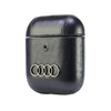 AUDI SKÓRZANE ETUI DO AIRPODS 1 2 Z LOGO CASE OCHRONNE WYSOKIEJ JAKOŚCI