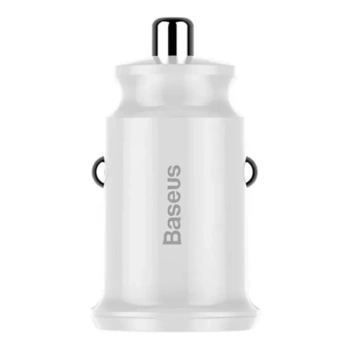BASEUS ŁADOWARKA SAMOCHODOWA 2x USB 5V 3.1A DO TELEFONÓW I TABLETÓW SZYBKA