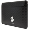 Etui Karl Lagerfeld Sleeve KLCS16SAKHPCK 16" - czarne Saffiano Monogram Choupette