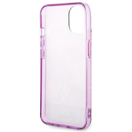 Guess GUHCP14MHGJGHP iPhone 14 Plus 6,7" różowy/pink hardcase Jungle Collection