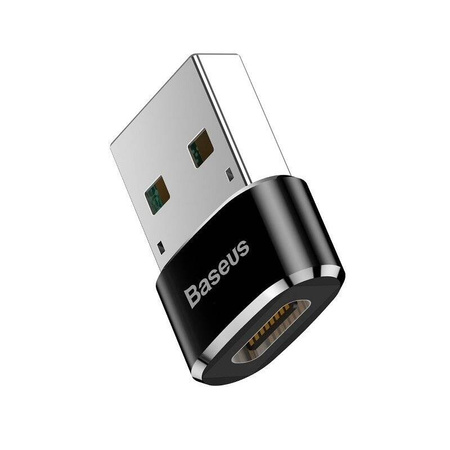 BASEUS ADAPTER USB-C DO USB-A 3A DO TELEFONÓW 2.0 WYSOKA SZYBKOŚĆ ŁADOWANIA
