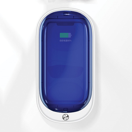 USAMS STERYLIZATOR UV-C DO TELEFONÓW I AKCESORII Z ŁADOWARKĄ INDUKCYJNĄ 15W