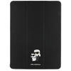 Karl Lagerfeld KLFC13RM24SAKCK iPad Air 13 2024/2025 Book Cover czarny/black Saffiano Magnetic Karl &Choupette