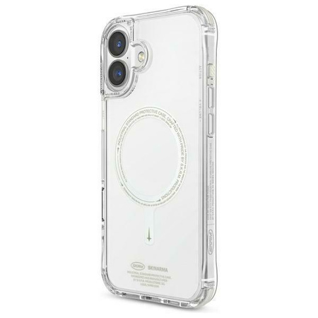 Skinarma etui Saido iPhone 16 6.1 Magnetic Charging zielony/green (niteglow)