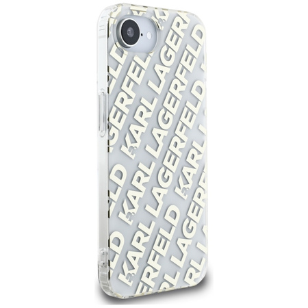 KARL LAGERFELD ETUI IML REPEAT LOGO DO IPHONE 16E DESIGN I OCHRONA Z WZOREM