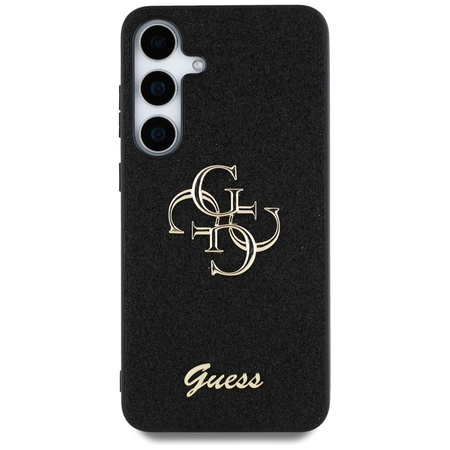 GUESS POKROWIEC ETUI TPU FIXED GLITTER 4G METAL LOGO DO SAMSUNG GALAXY S25