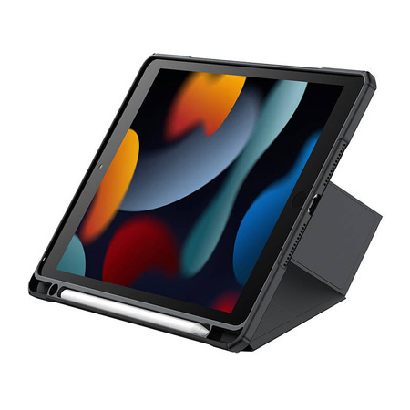BASEUS ETUI POKROWIEC CASE DO IPAD 10 2 APPLE OCHRONNE CZARNE MINIMALIST