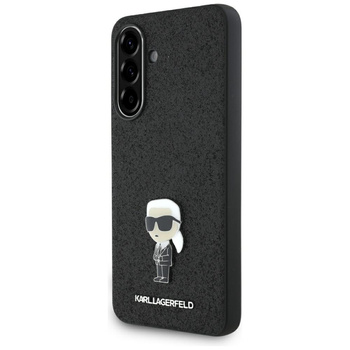 KARL LAGERFELD POKROWIEC FIXED GLITTER DO SAMSUNG GALAXY A36 LOGO METAL PIN