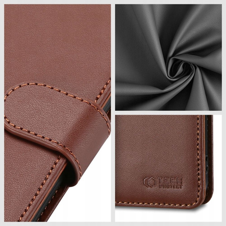 TECH-PROTECT ETUI WALLET DO XIAOMI REDMI 12C POKROWIEC ELEGANCKI OCHRONA
