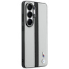 Etui BMW Perforated Stripe Logo MagSafe do Samsung Galaxy S26 Ultra szary
