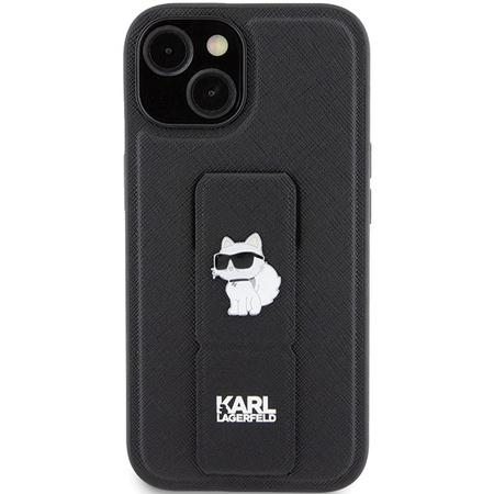 KARL LAGERFELD ETUI HARDCASE GRIPSTAND DO IPHONE 15 PLUS 14 PLUS 6.7