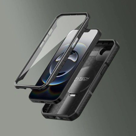 TECH-PROTECT ETUI KEVLAR DO IPHONE 16E Z MAGSAFE OCHRONA PRZECIW