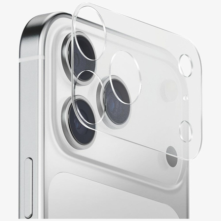 Ochrona modułu kamery aparatu UNIQ Optix Aeroshield Camera Module Protector do iPhone 17 Pro przezroczysty