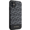 Etui Guess G Cube Stripes MagSafe GUHMN61HGCFSEK na iPhone 11 / Xr czarne