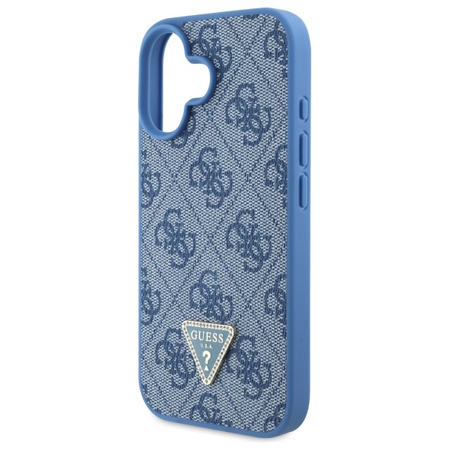 Guess GUHCP16SP4TDSCPB iPhone 166.1 niebieski/blue hardcase Leather Metal Logo Strass Crossbody