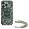 GUESS ETUI IML FLOWERS ALLOVER DO IPHONE 16 PRO MAX Z PEARL STRAP