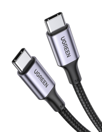 UGREEN KABEL USB-C DO USB-C 100W 1.5M DO ŁADOWANIA URZĄDZEŃ Z WYSOKĄ MOCĄ