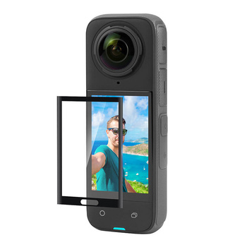PULUZ SZKŁO HARTOWANE DO INSTA360 X4 ZAMIENNIK OCHRONA PRZED ZADRAŚNIĘCIAMI