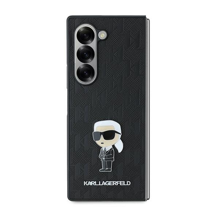 KARL LAGERFELD POKROWIEC HARDCASE DO SAMSUNG GALAXY Z FOLD6 SAFFIANO IKONIK