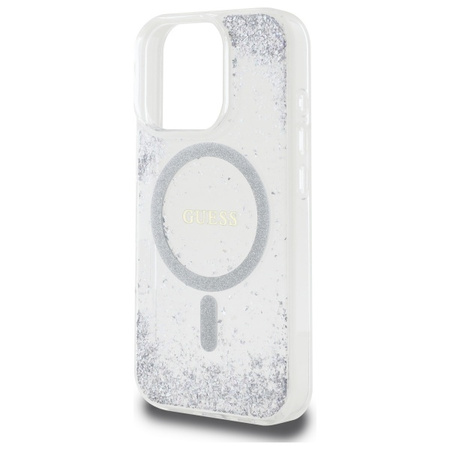 GUESS ETUI HARDCASE DO IPHONE 16 PRO 6.3 Z DO MAGSAFE GRADIENT GLITTER