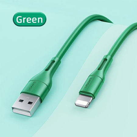 USAMS KABEL DO LIGHTNING 1M DO TELEFONÓW IPHONE 12 13 14 Z SZYBKIM