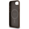 GUESS ETUI POKROWIEC TPU DO IPHONE 16E DO MAGSAFE 4G CIRCLE CLASSIC LOGO