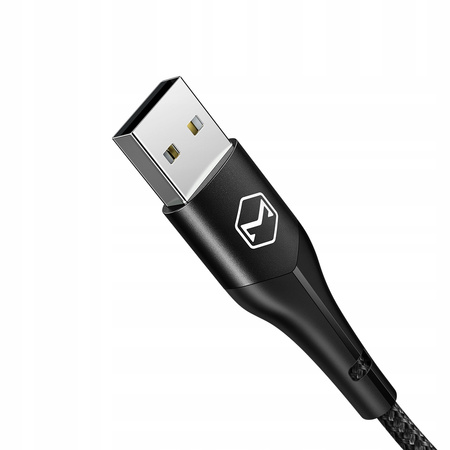 Kabel do telefonu  Mcdodo, USB-C, szybki, USB-C,LED,QC 4.0, 1m, Czarny