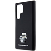 KARL LAGERFELD ETUI SILIKONOWE Z LOGO METALOWYM DO SAMSUNG GALAXY S24 ULTRA