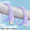 USAMS KABEL USB-C 6A DO TELEFONÓW TABLETÓW 1,2M PORT DISPLAY FAST CHARGING