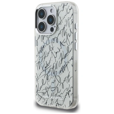 KARL LAGERFELD ETUI IML KARL SCRIPT PATTERN MAGSAFE DO IPHONE 16 PRO MAX