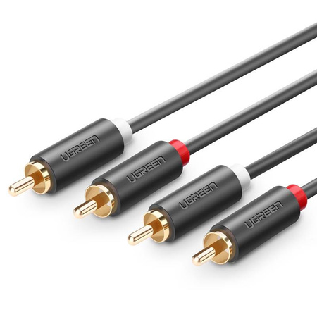 UGREEN KABEL 2RCA DO 2RCA CINCH AUDIO 3M DO SPRZĘTU AUDIOWIZUALNEGO