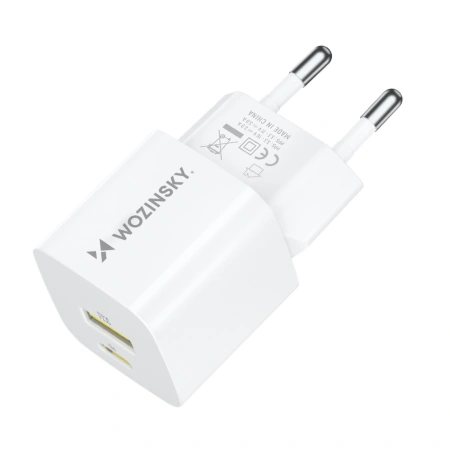 WOZINSKY ŁADOWARKA SIECIOWA USB-A USB-C DO TELEFONÓW 33W SZYBKIE ŁADOWANIE