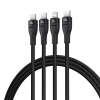 BASEUS KABEL 3W1 USB-C DO LIGHTNING 1,5M DO IPHONE 12 13 14 100W Z 3 KABLAM