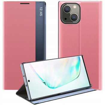 HURTEL SLEEP CASE POKROWIEC DO IPHONE 13 MINI Z KLAPKĄ I FUNKCJĄ PODSTAWKI