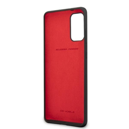 Ferrari Hardcase FESSIHCS67BK S20+ G985 czarny/black Silicone