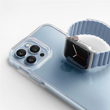 Etui Uniq pasek Revix na Apple Watch 1/2/3/4/5/6/7/8/SE/SE2/Ultra 42/44/45/49mm. Reversible Magnetic biały-niebieski/white-blue