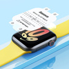 Zestaw 2x folia ochronna Baseus NanoCrystal do Apple Watch 7/8 41mm + zestaw montażowy - przezroczysta