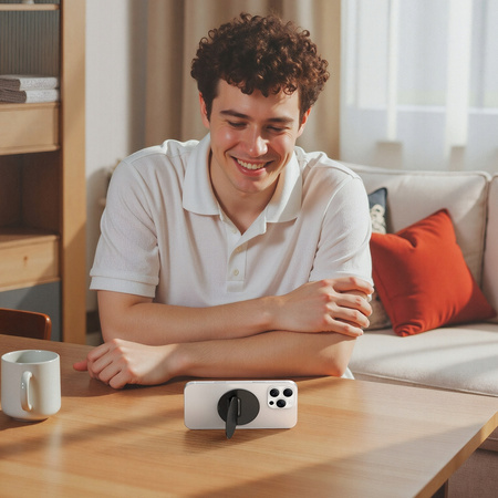 MCDODO STOJAK UCHWYT NA TELEFON MAGNETYCZNY RING NA PALEC SKŁADANY CZARNY