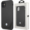 Etui BMW BMHCN61RSWPK iPhone 11 6,1" / Xr czarny/black hardcase Leather Perforate