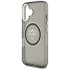GUESS POKROWIEC TPU DO IPHONE 16 ETUI MAGNETYCZNE Z LOGO METAL MOUNTAIN
