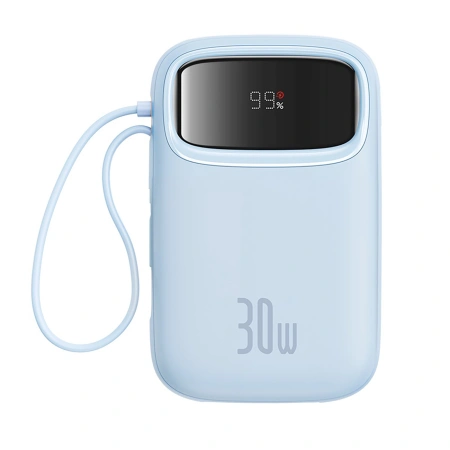 BASEUS POWERBANK QPOW 2 10000MAH 30W 2XUSB-C DO TELEFONÓW SZYBKIE ŁADOWANIE